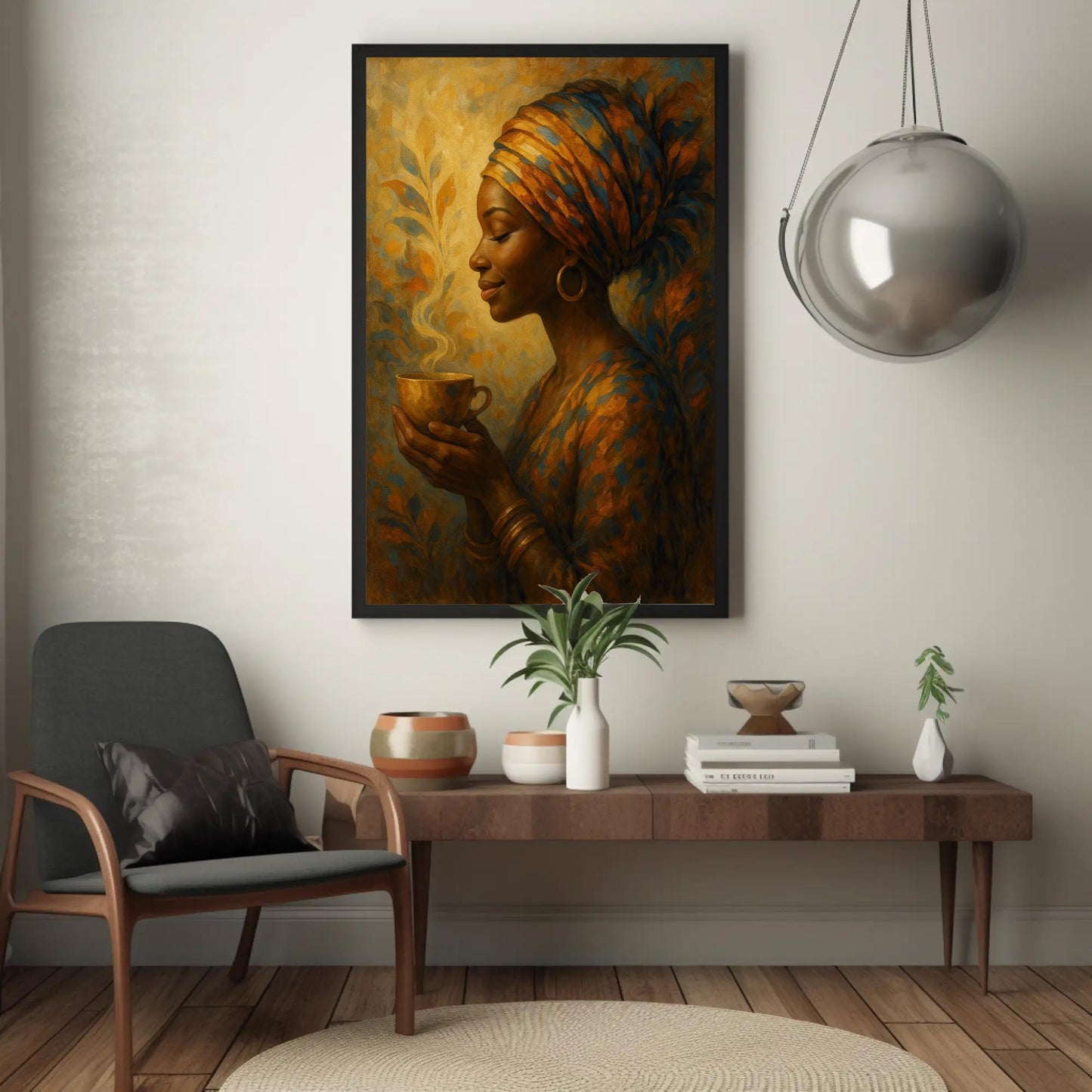 Black Woman Wall Art