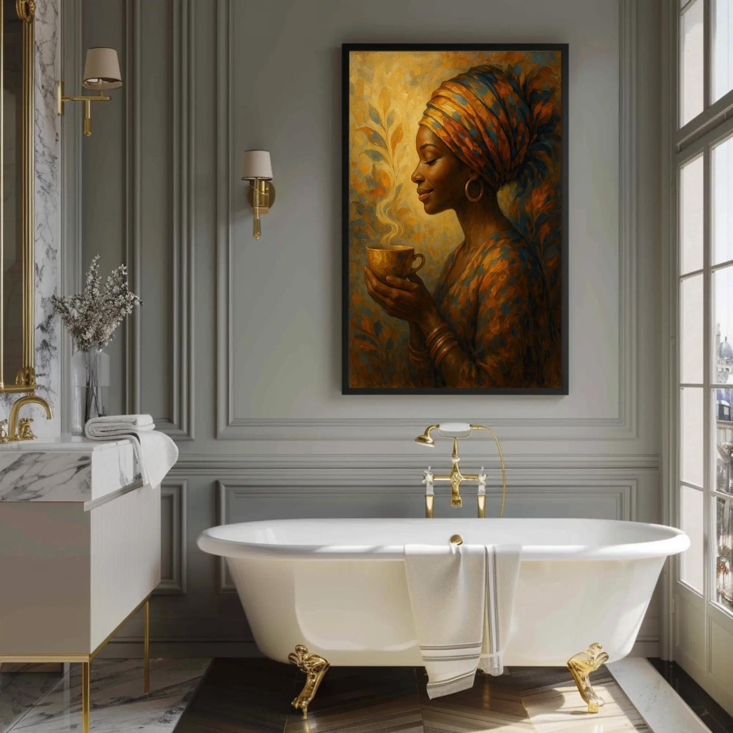 Black Woman Wall Art