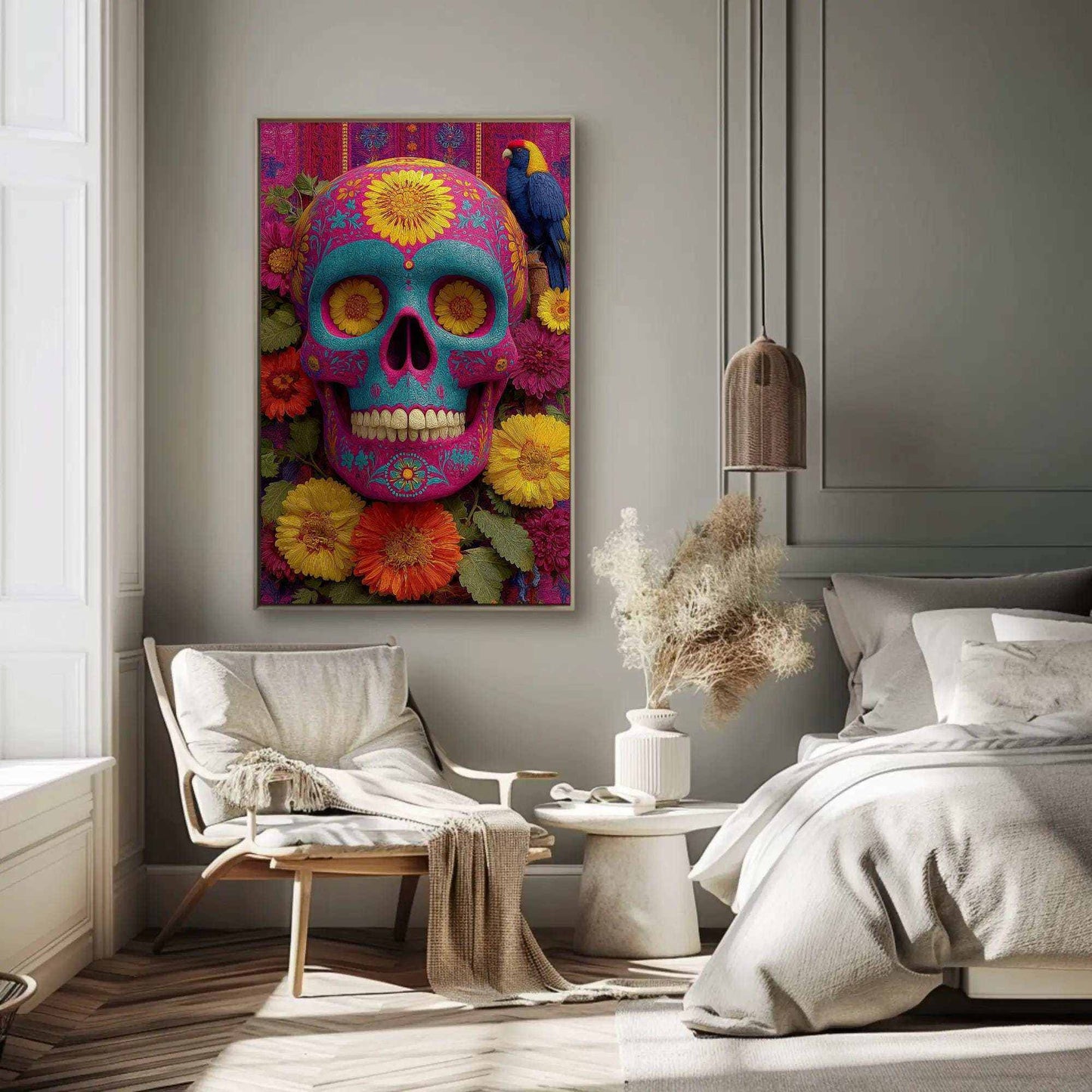 Sugar Skull Wall Art
