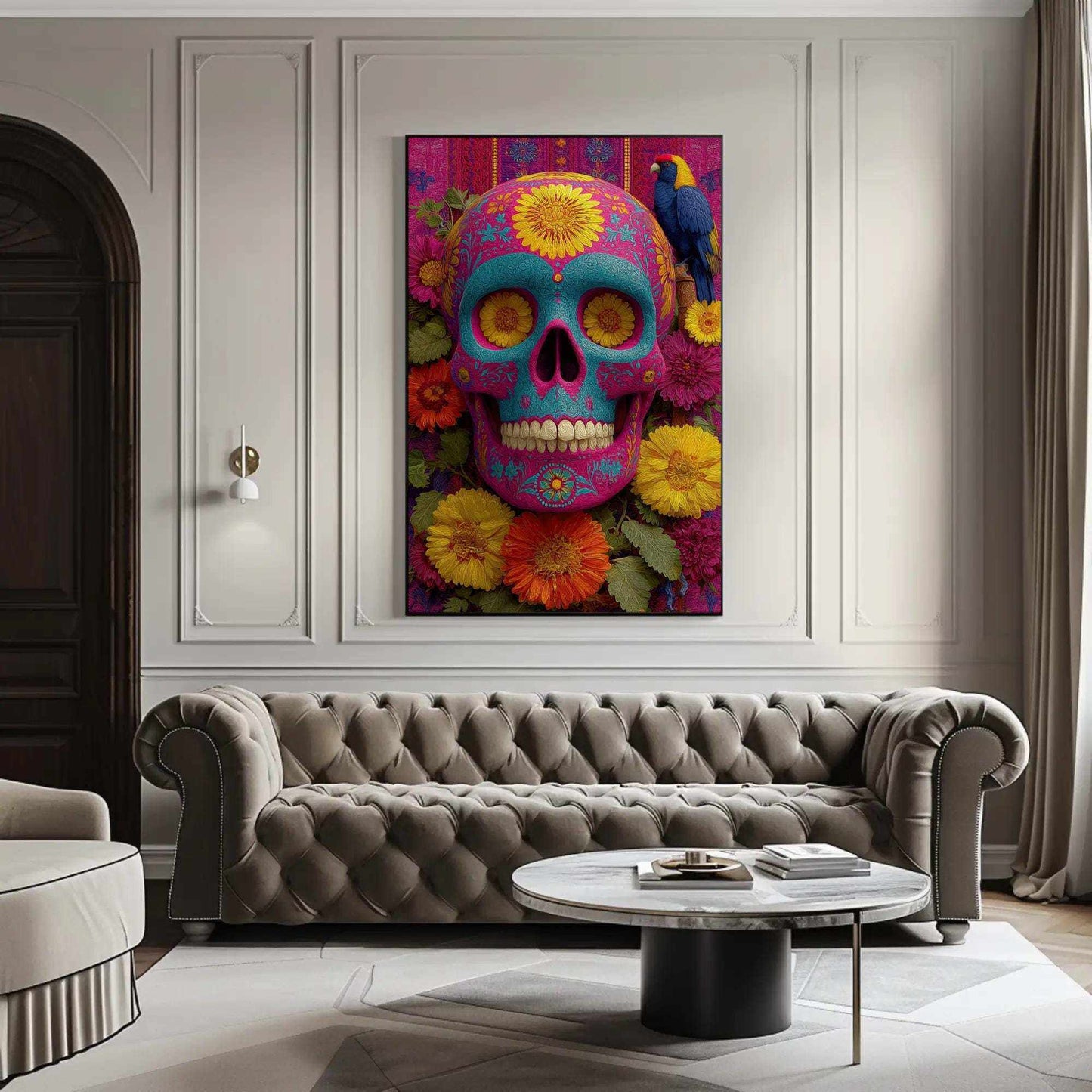Sugar Skull Wall Art