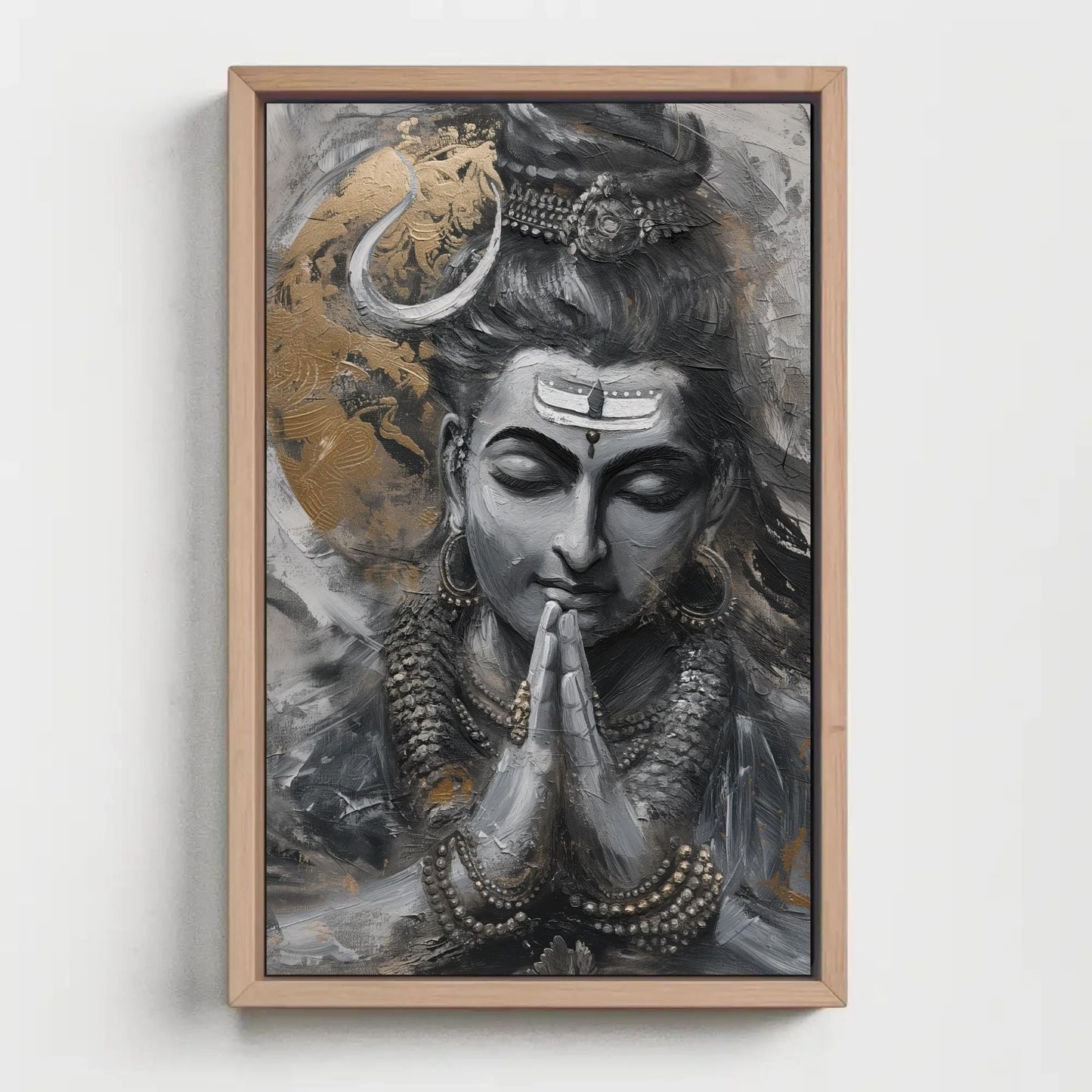 Shiva Hindu God Painting