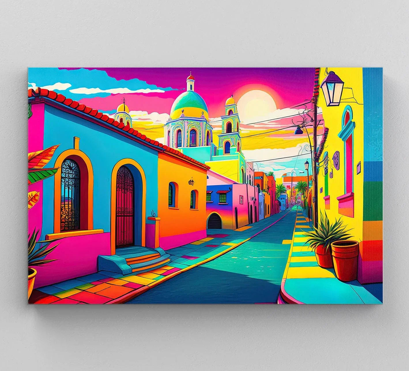 Mexican Art, Mexico Painting, Mexican Artwork, Mexican Wall Art, Modern Mexican Art, T, Mexican Home Decor, Mexican Canvas Print, Canvas Art Wall Art – Canvas Print
