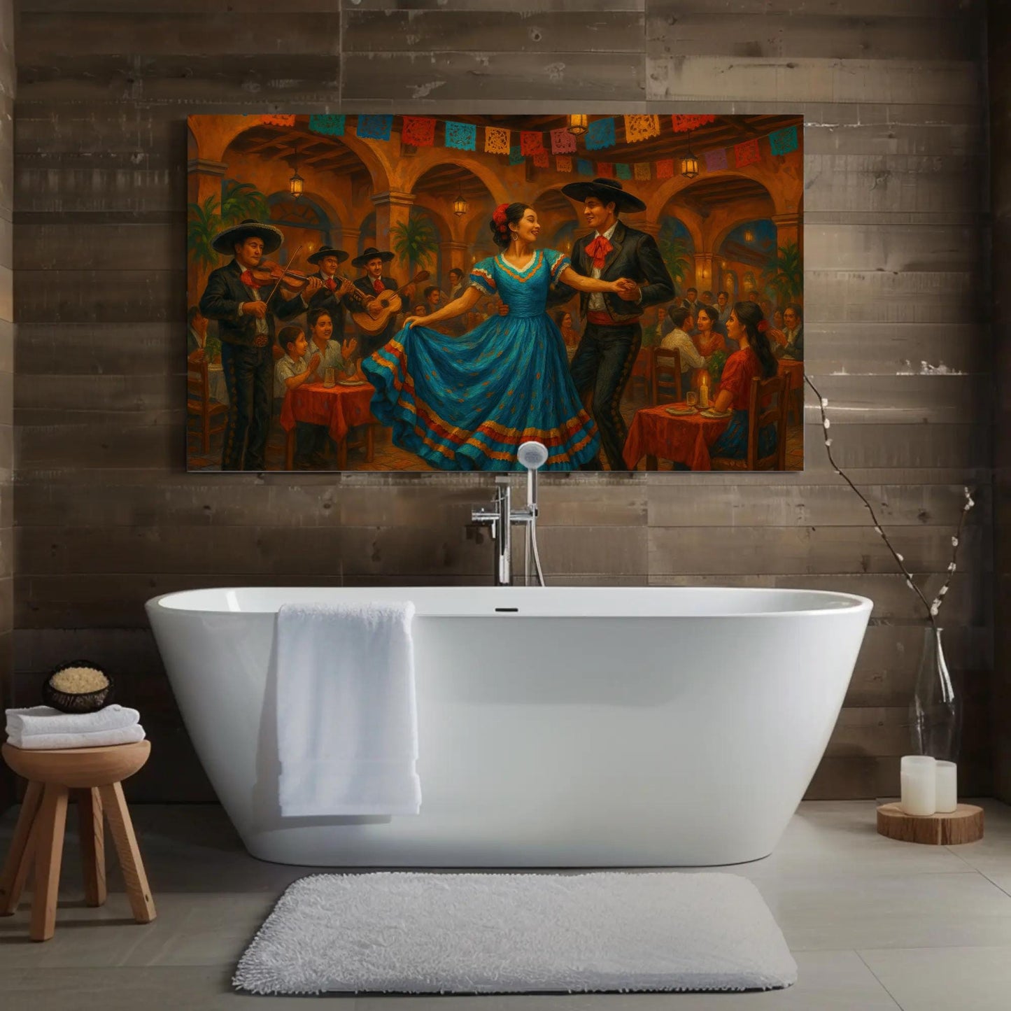 Mexican Dance Canvas Print