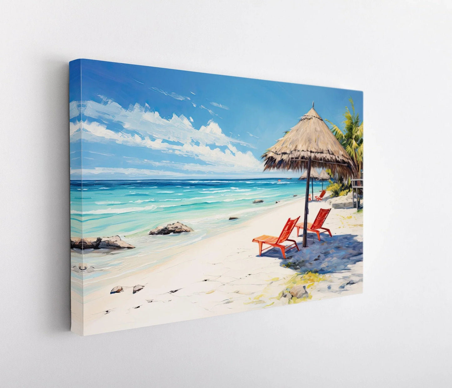 Isla Holbox Wall Art, Large Canvas Print, Isla Holbox Poster, Isla Holbox Painting, Isla Holbox Print, Mexico Travel Art, Mexican Gift Wall Art – Canvas Print