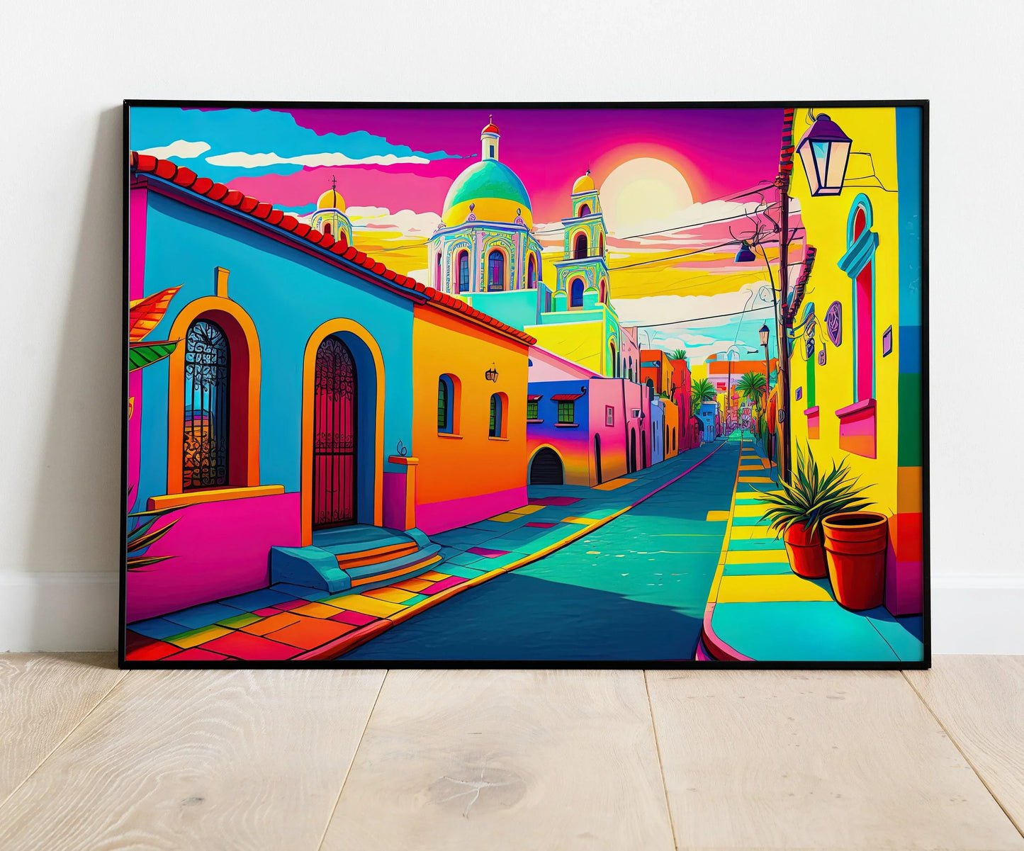 Mexican Art, Mexico Painting, Mexican Artwork, Mexican Wall Art, Modern Mexican Art, T, Mexican Home Decor, Mexican Canvas Print, Canvas Art Wall Art – Canvas Print
