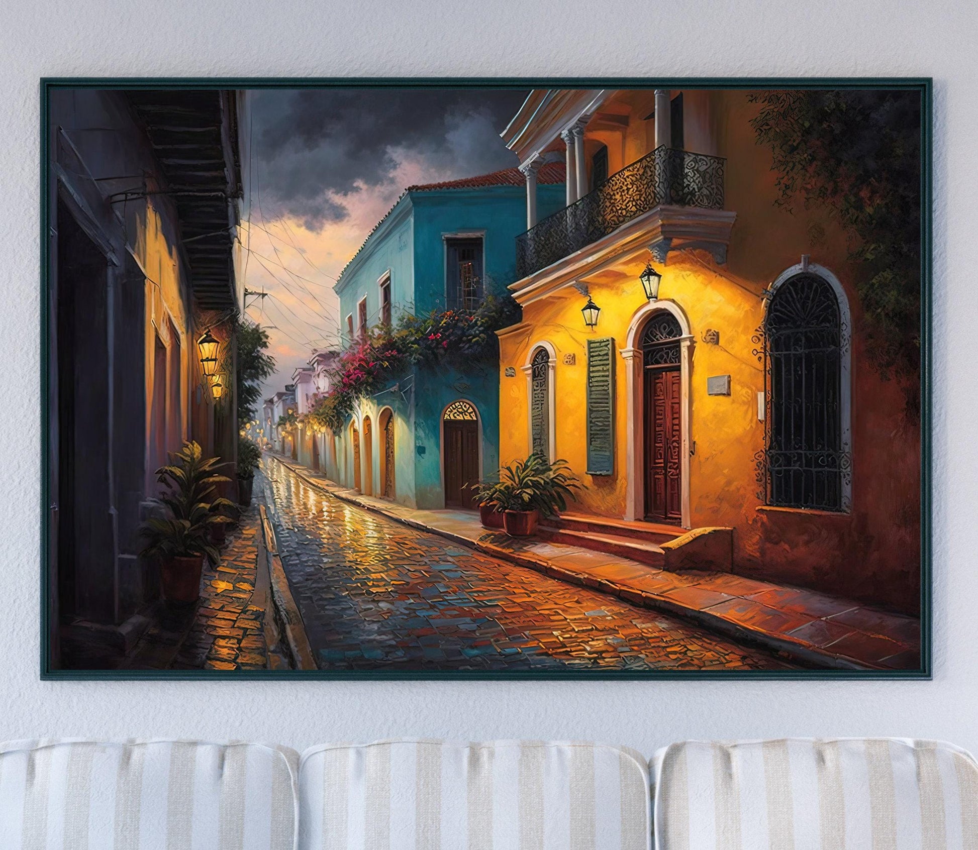 Santo Domingo canvas print, premium giclée wall art