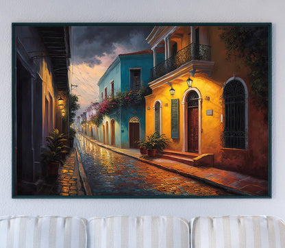 Santo Domingo canvas print, premium giclée wall art