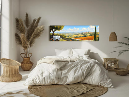 Tuscany Landscape canvas wall art, statement décor