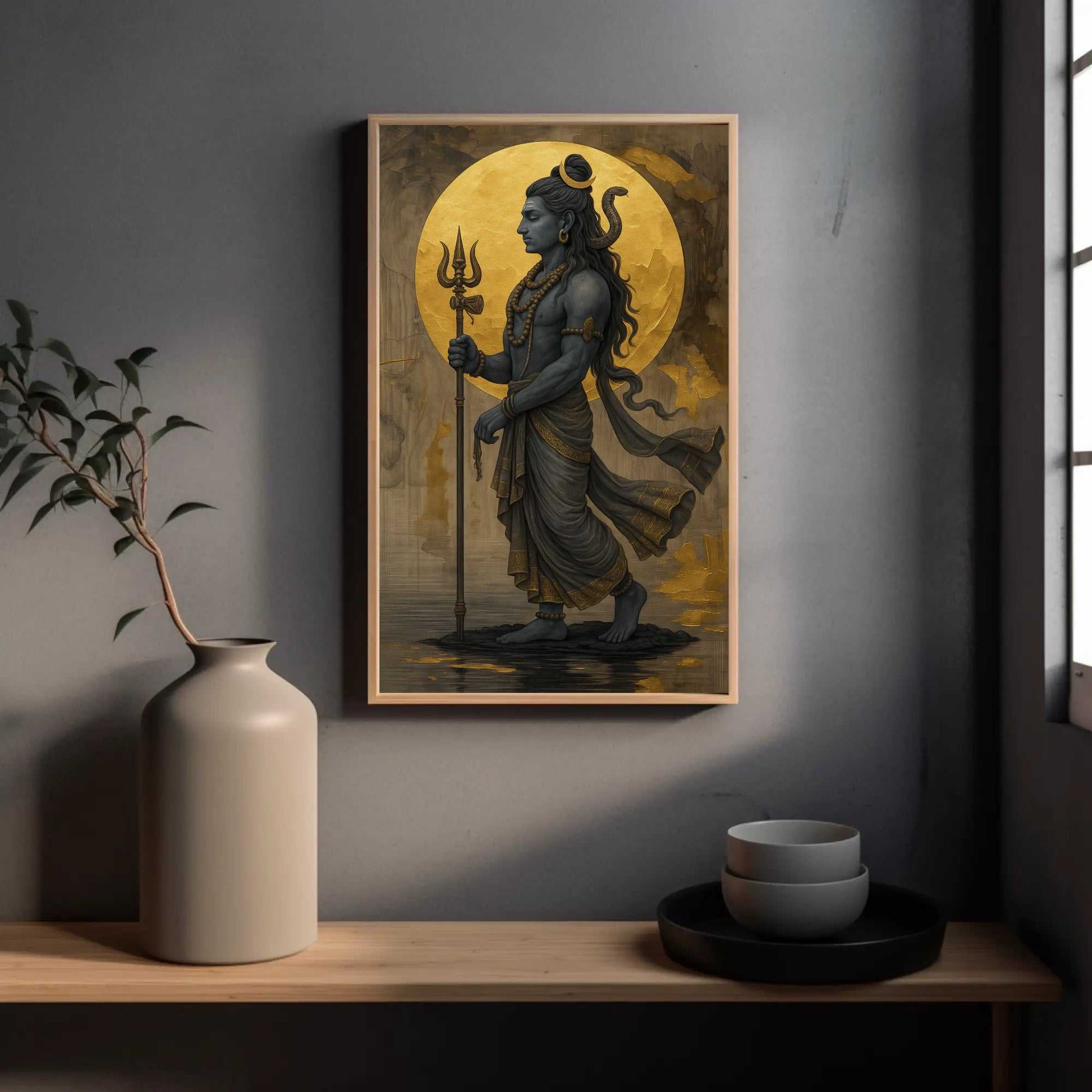 Lord Shiva canvas print