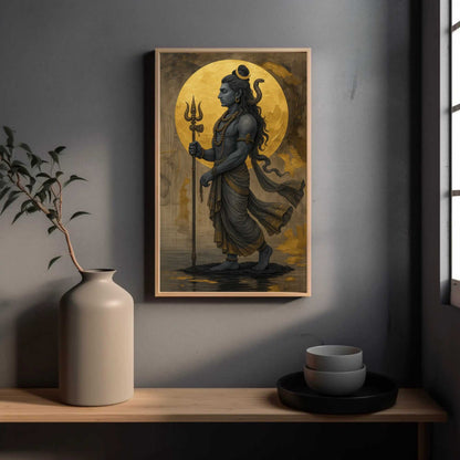 Lord Shiva canvas print