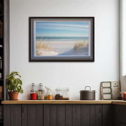 Sandy Beach canvas wall art for the home