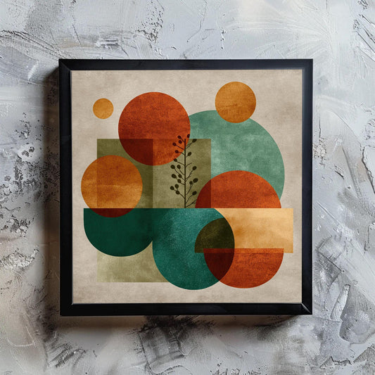 a picture of a painting hanging on a wall