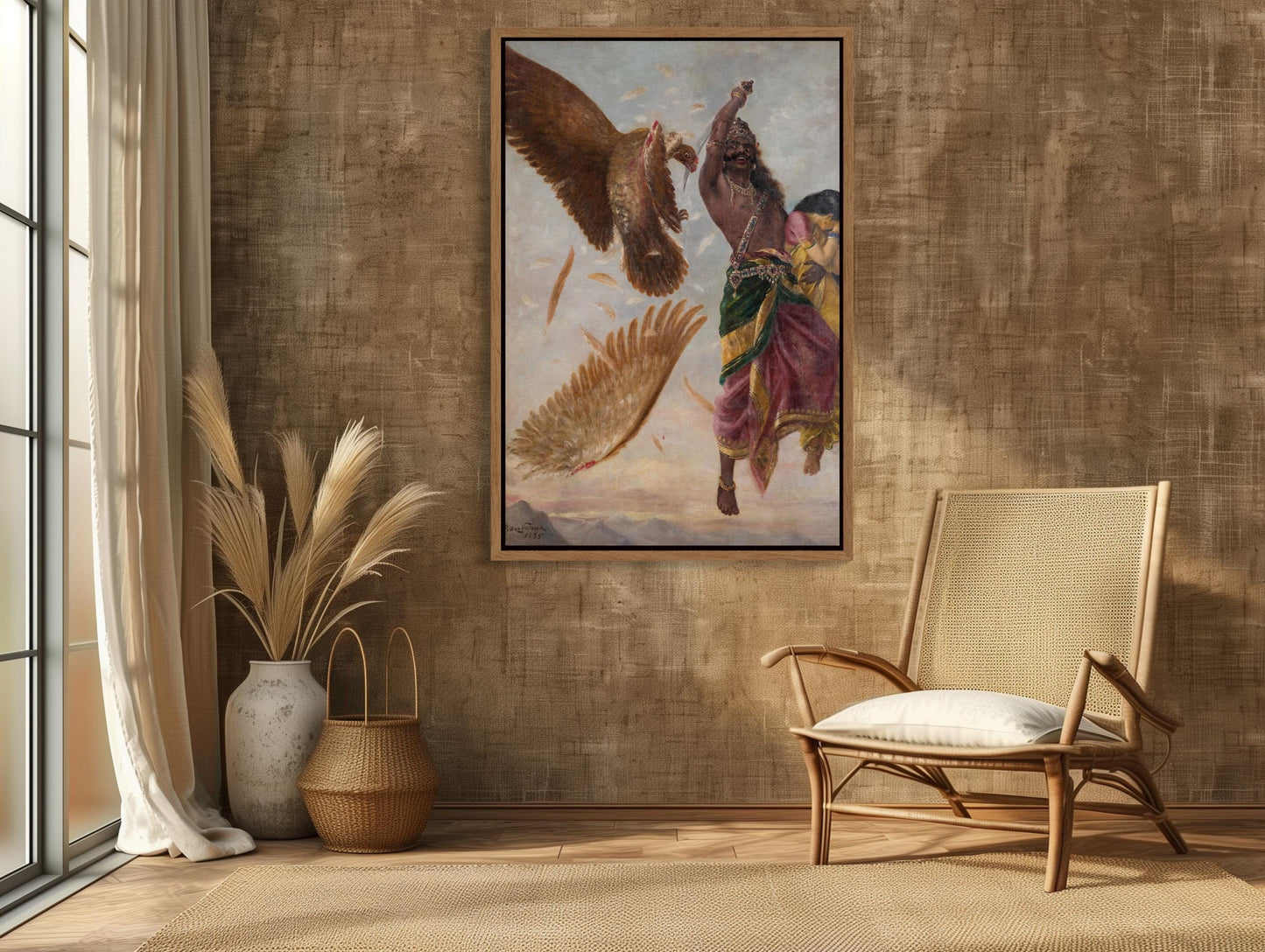 Raja Ravi Varma canvas wall art, gallery-wrapped or framed