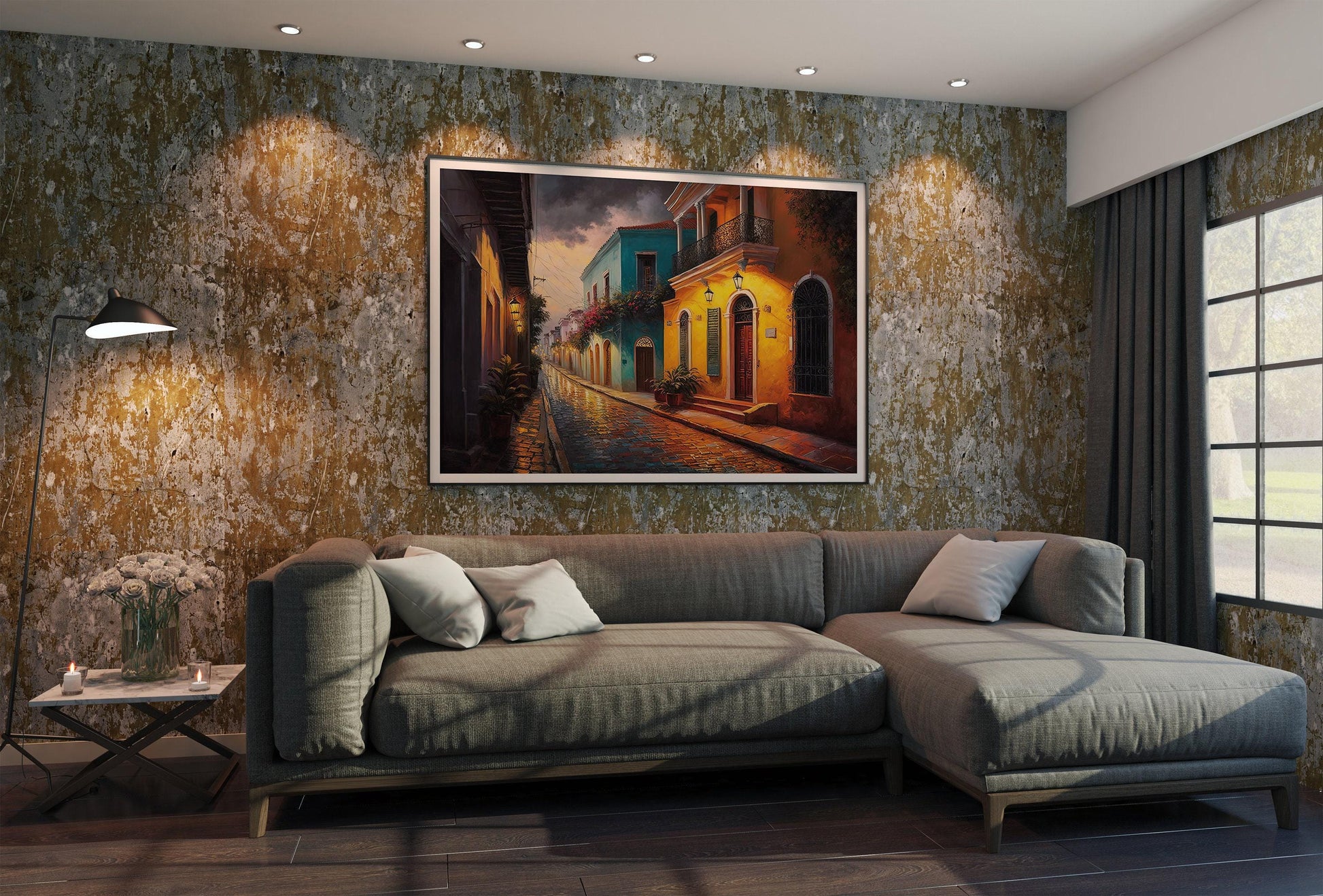 Santo Domingo canvas wall art for the home
