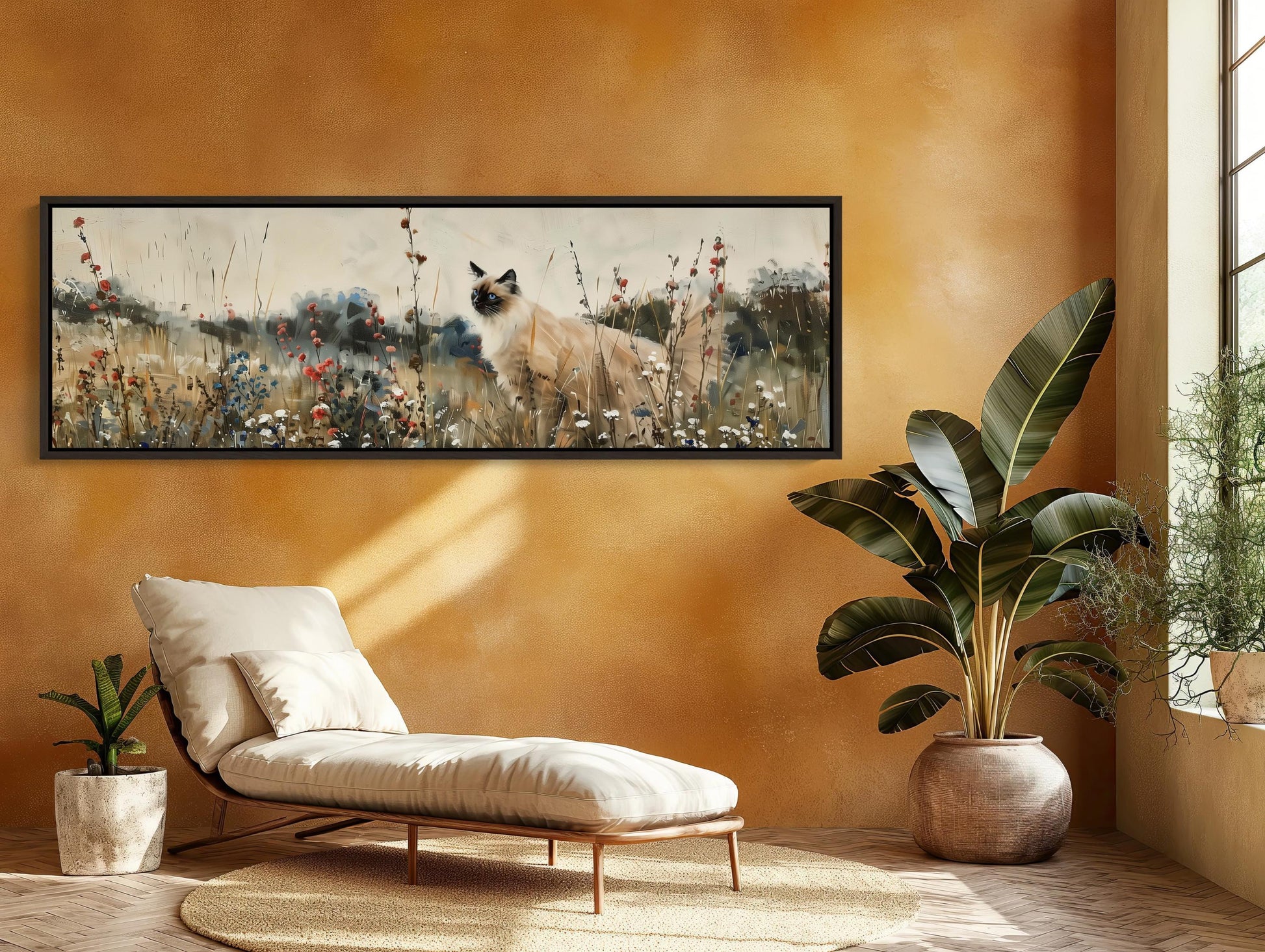Ragdoll Cat canvas wall art, gallery-wrapped or framed (view 2)