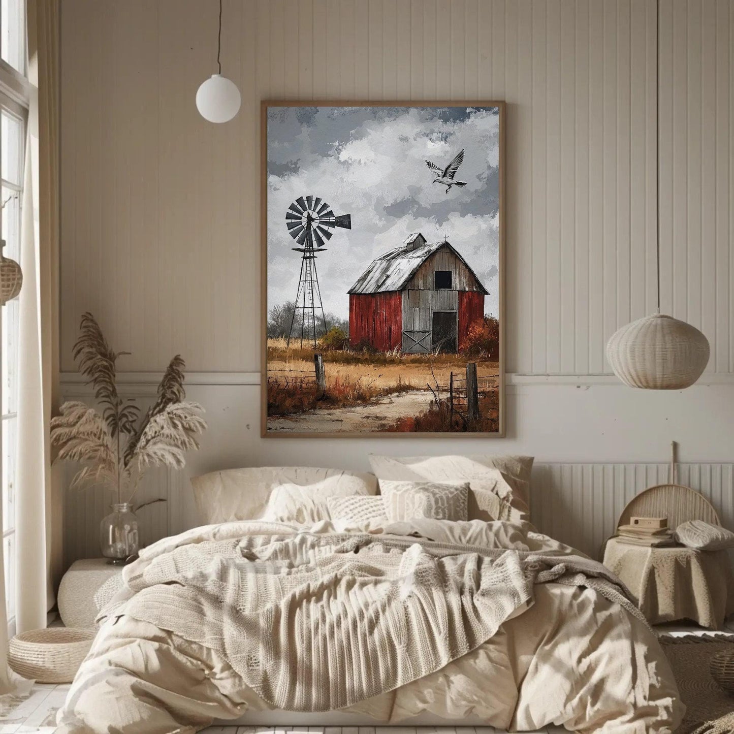 Farmhouse Barn farmhouse canvas wall art for the home