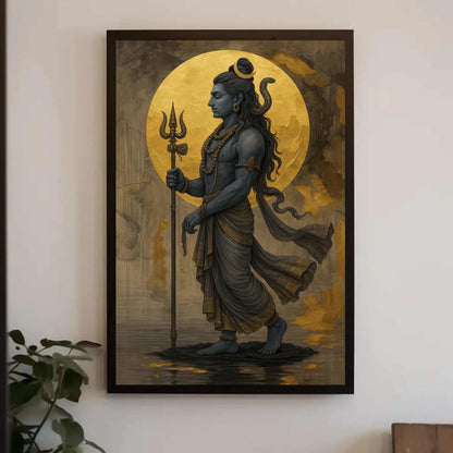 Lord Shiva canvas print