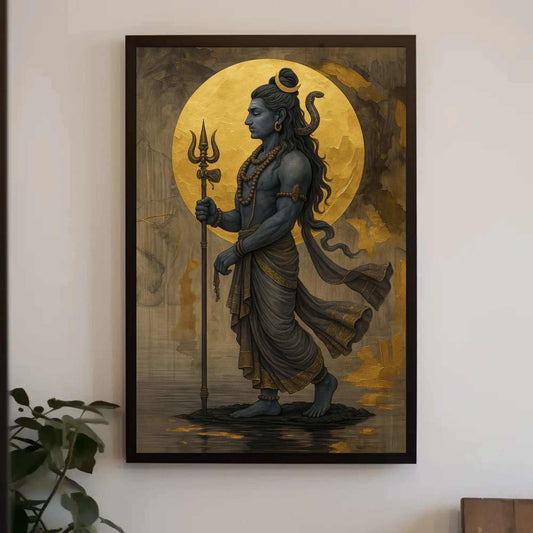Lord Shiva canvas print