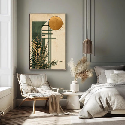 Sage Green modern canvas wall art for the home