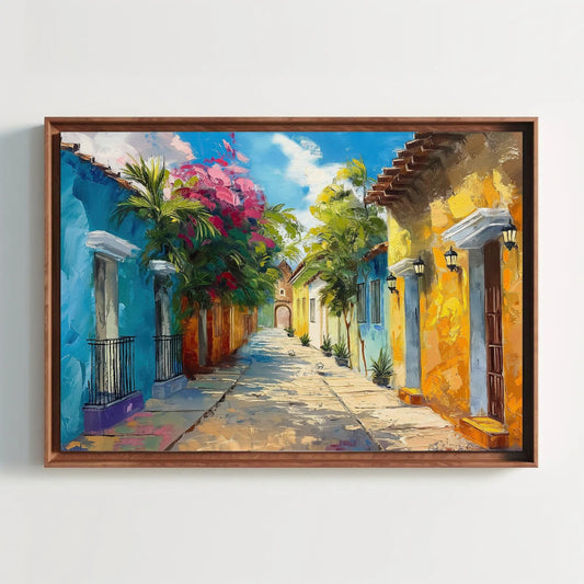 Dominican Republic Canvas Print – Framed Wall Art | Vibrant Caribbean Decor - Antarmada