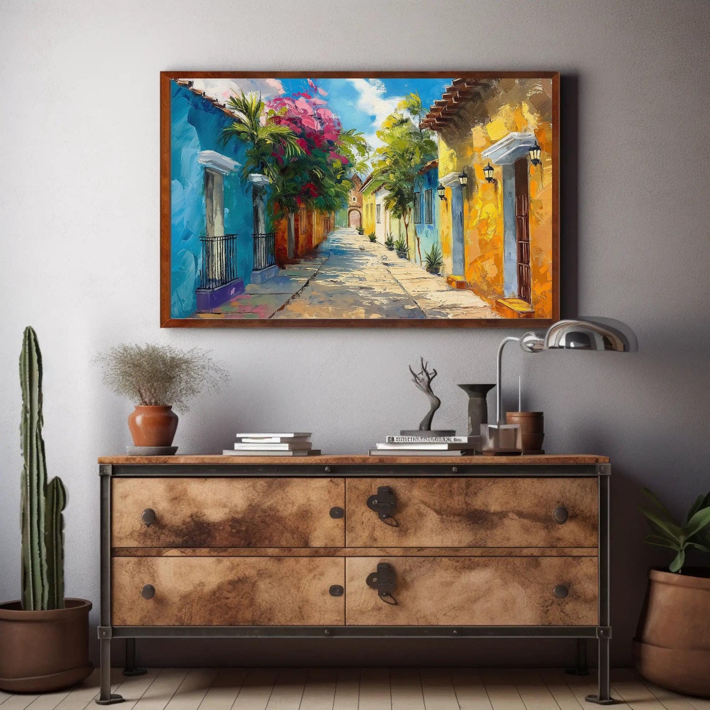 Dominican Republic Canvas Print – Framed Wall Art | Vibrant Caribbean Decor - Antarmada