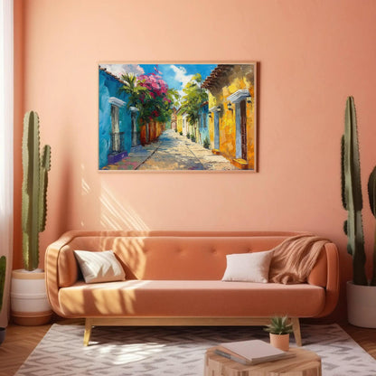 Dominican Republic Canvas Print – Framed Wall Art | Vibrant Caribbean Decor - Antarmada