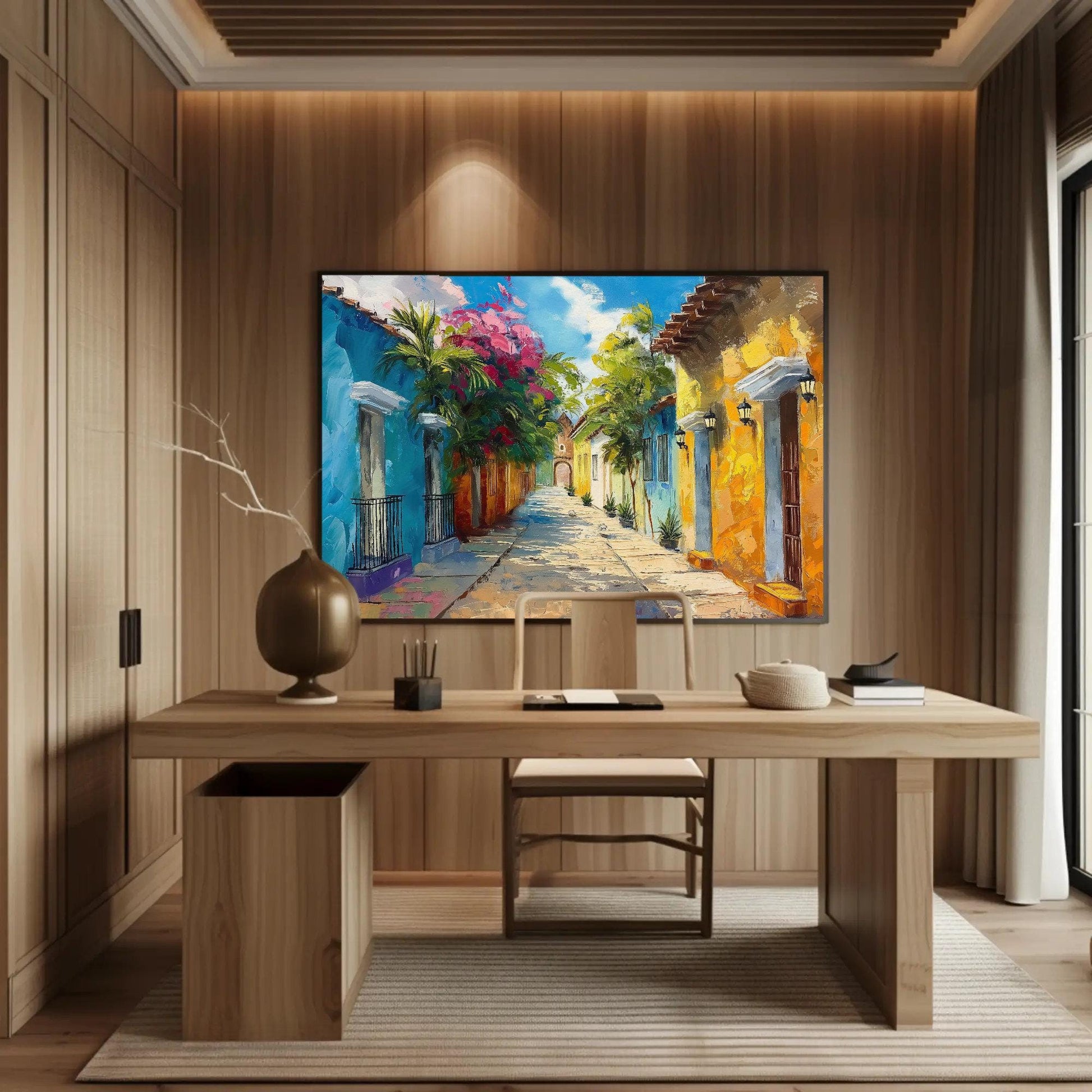 Dominican Republic Canvas Print – Framed Wall Art | Vibrant Caribbean Decor - Antarmada