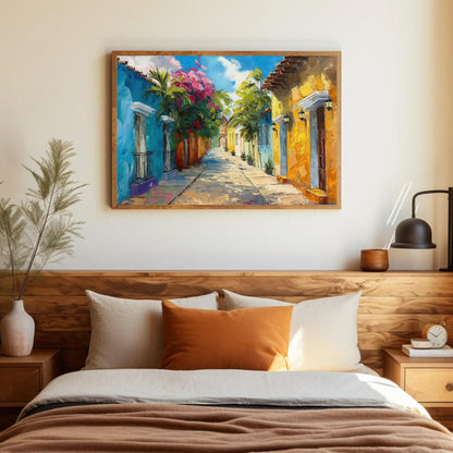 Dominican Republic Canvas Print – Framed Wall Art | Vibrant Caribbean Decor - Antarmada