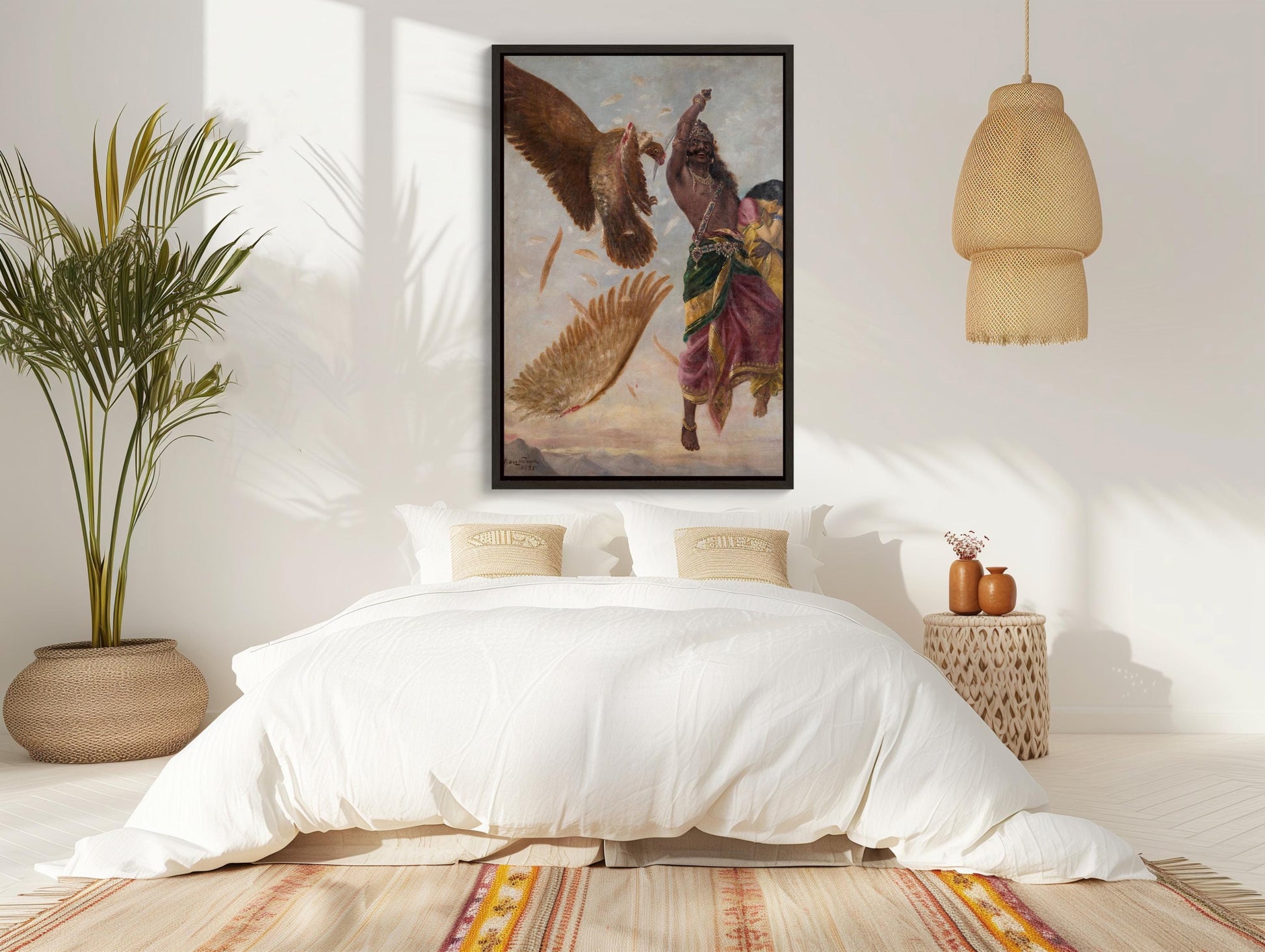 Raja Ravi Varma canvas wall art for the home