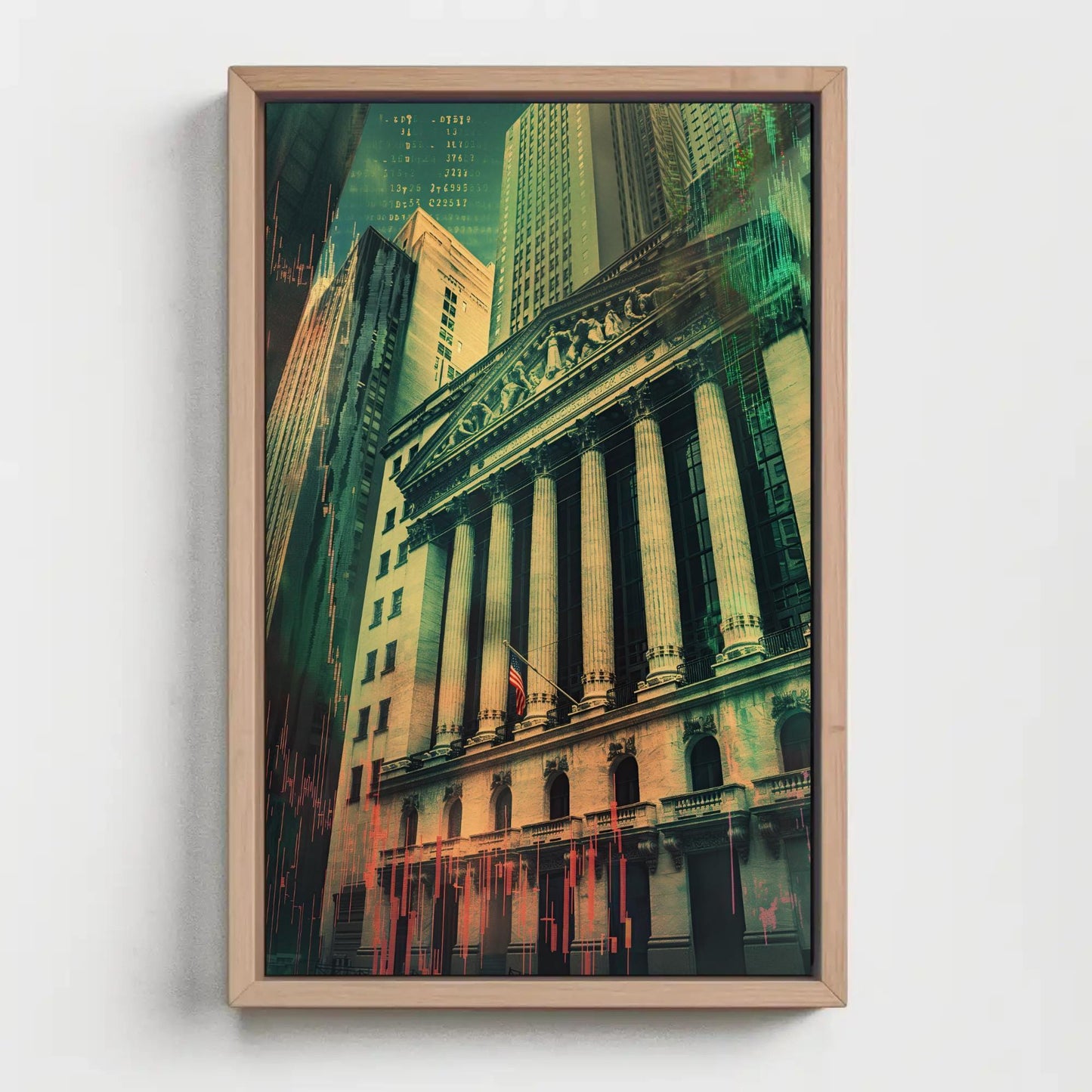 NYSE canvas wall art, ready to hang
