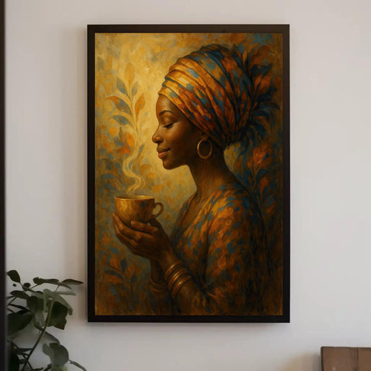 Black Woman Wall Art