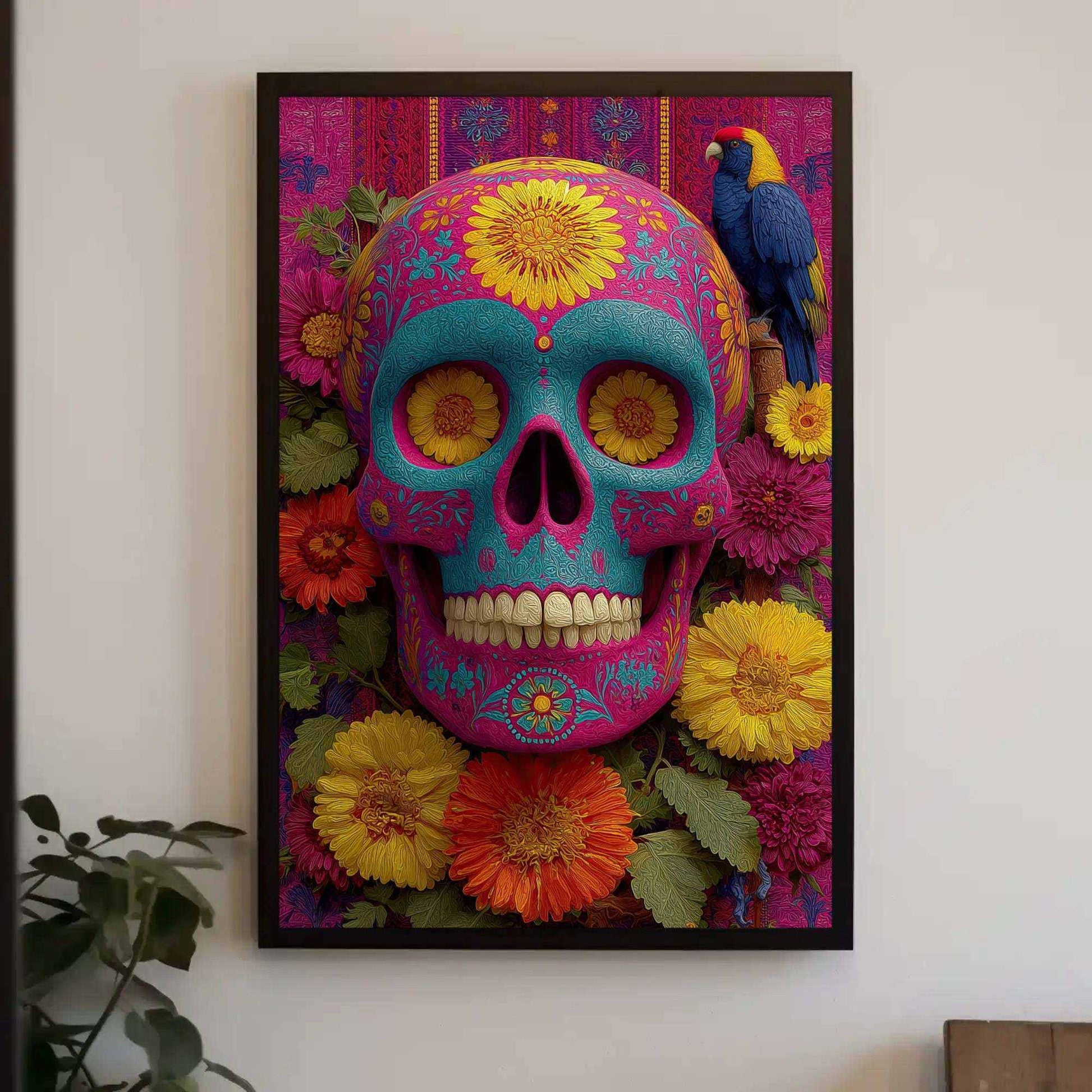 Sugar Skull Wall Art