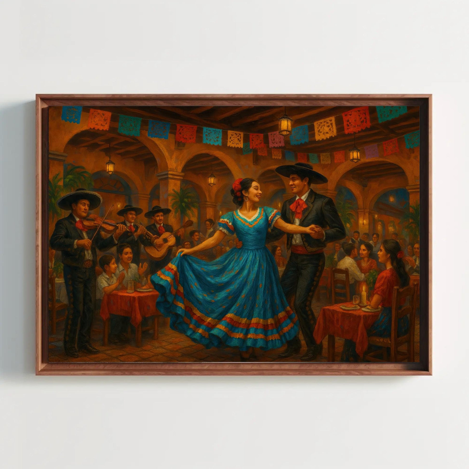 Mexican Dance Canvas Print