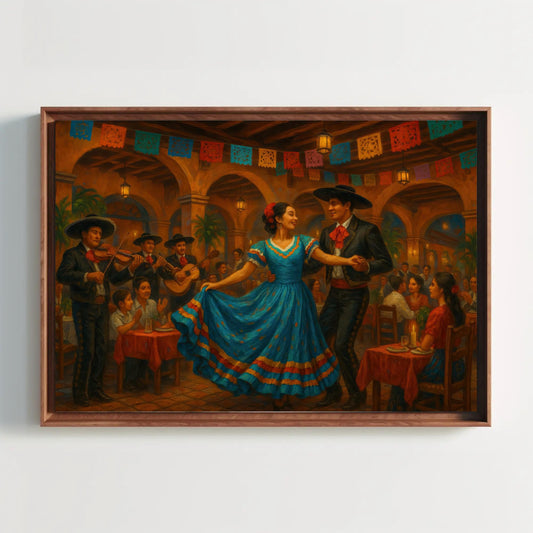 Mexican Dance Canvas Print