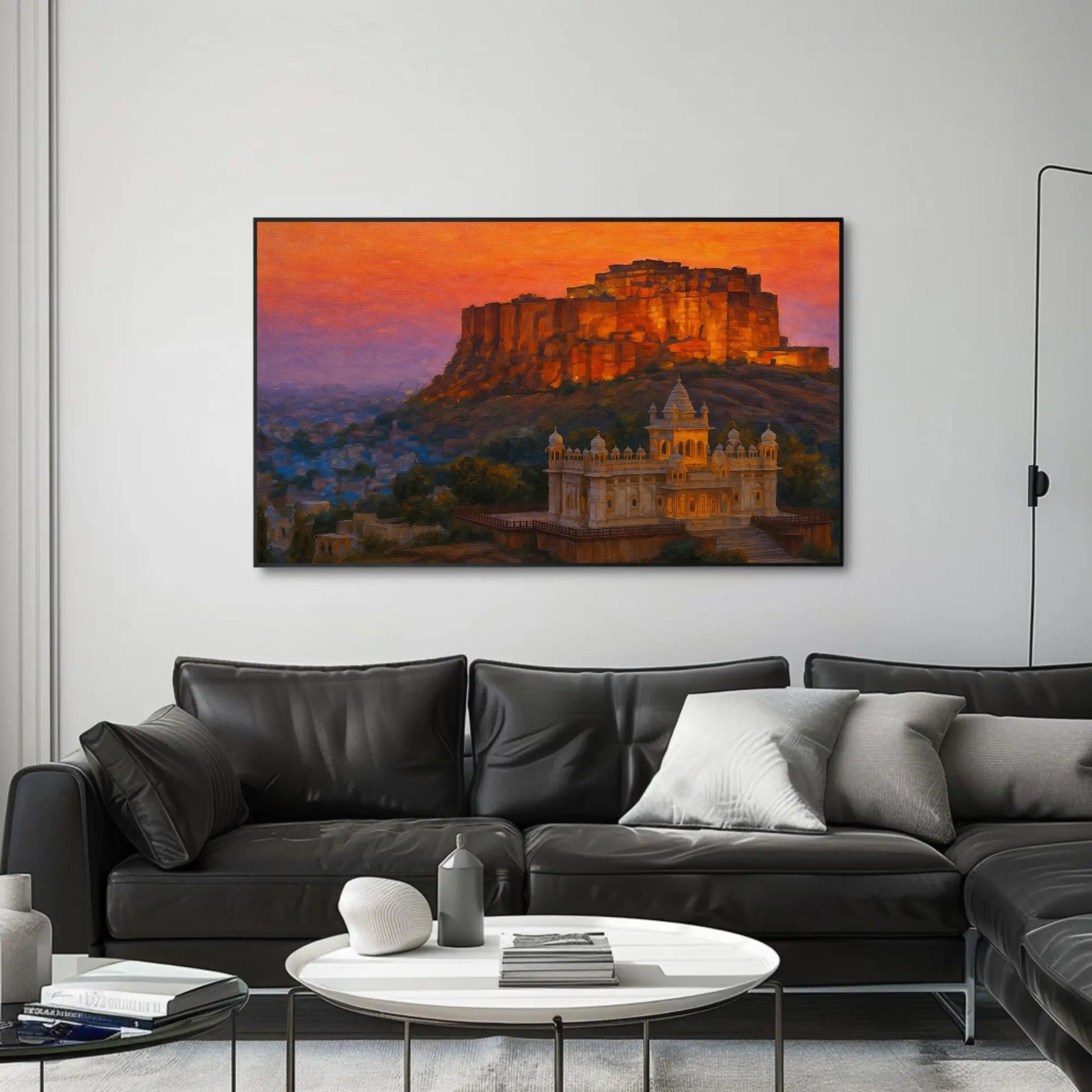 Glorious Sunset Over Mehrangarh Fort