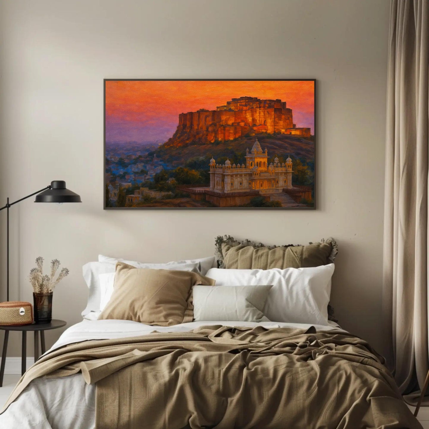 Glorious Sunset Over Mehrangarh Fort