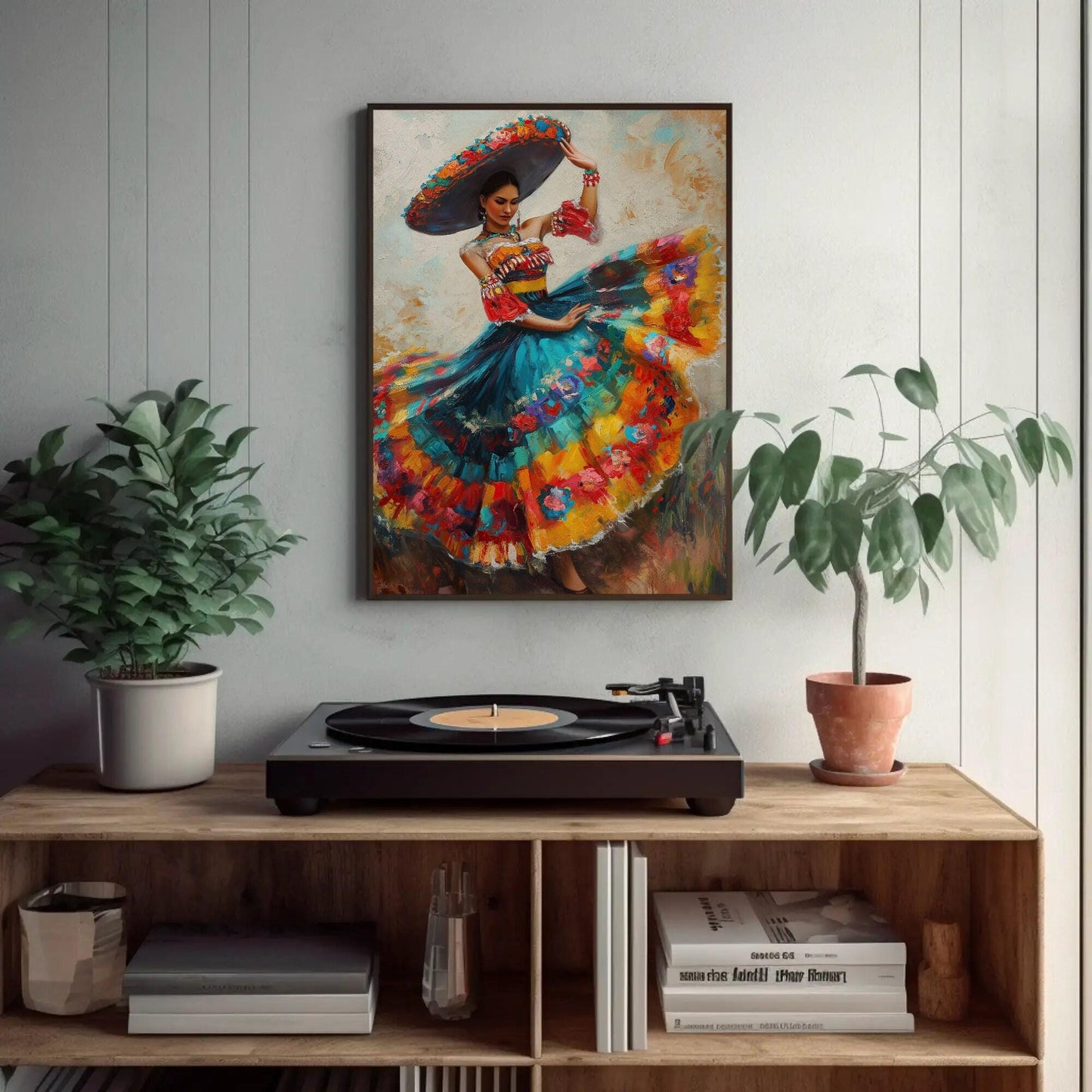Mexican Folk Art Canvas Print