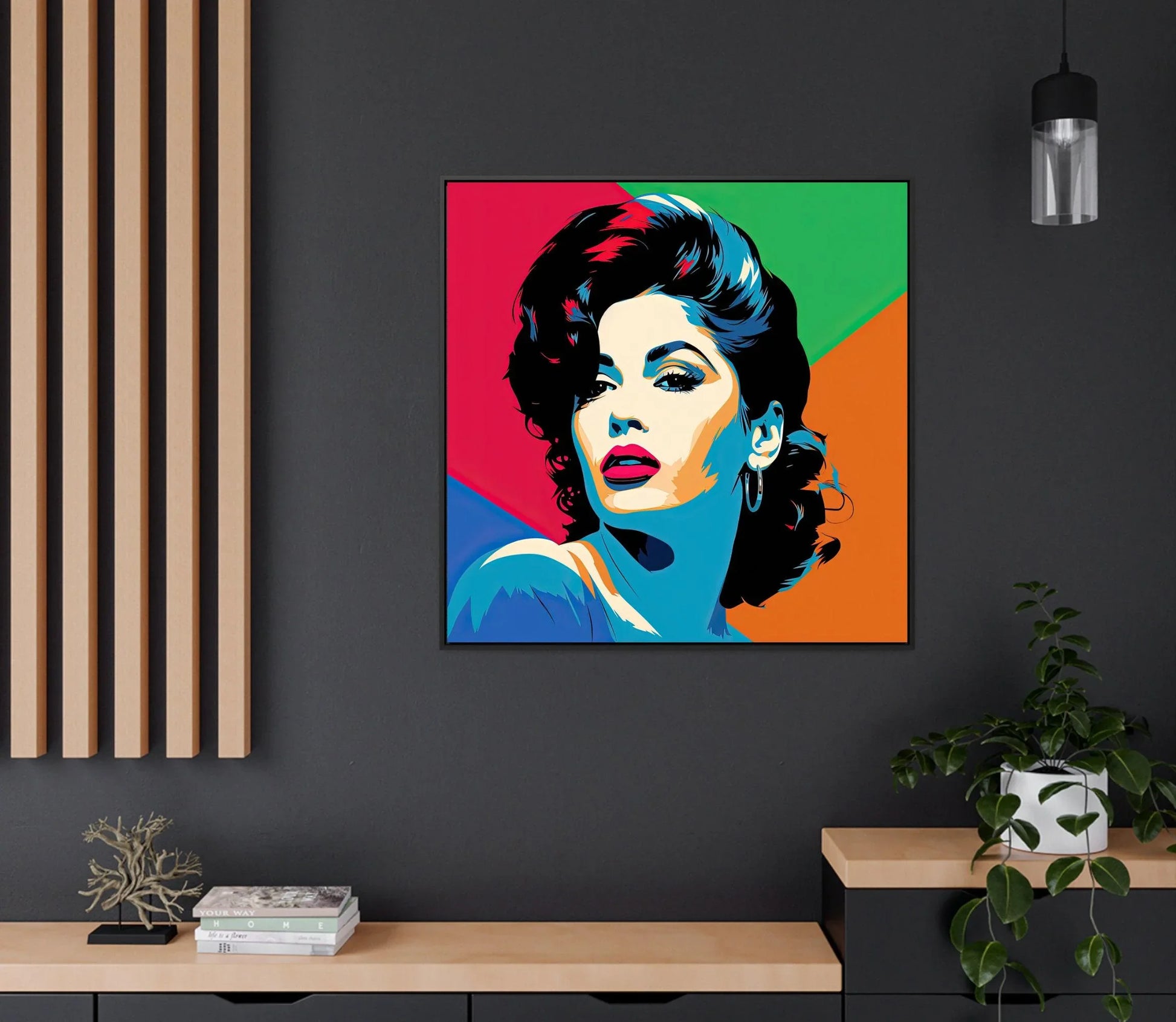 Selena Quintanilla Pop Art Canvas, Selena Quintanilla Framed Print, Selena Quintanilla Wall Art, Selena Poster, Ready to Hang, Home Decor Wall Art – Canvas Print