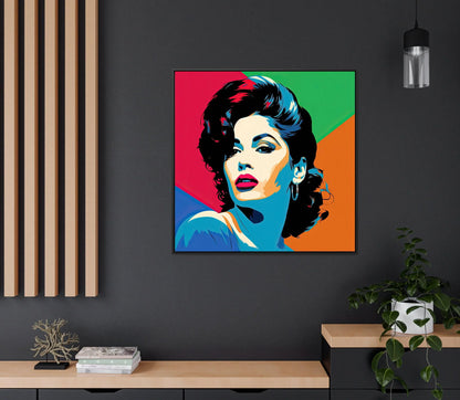 Selena Quintanilla Pop Art Canvas, Selena Quintanilla Framed Print, Selena Quintanilla Wall Art, Selena Poster, Ready to Hang, Home Decor Wall Art – Canvas Print
