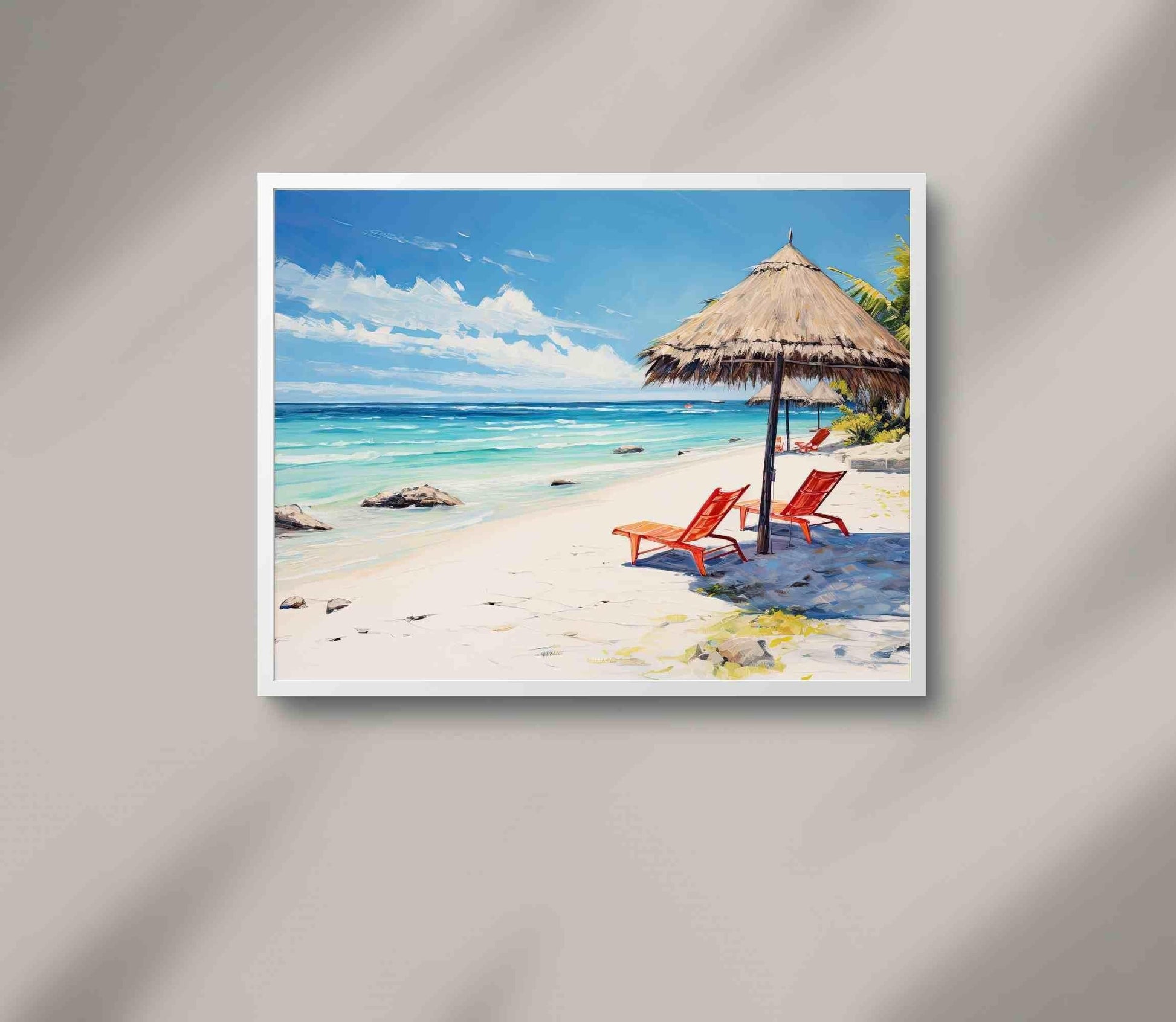 Isla Holbox Wall Art, Large Canvas Print, Isla Holbox Poster, Isla Holbox Painting, Isla Holbox Print, Mexico Travel Art, Mexican Gift Wall Art – Canvas Print