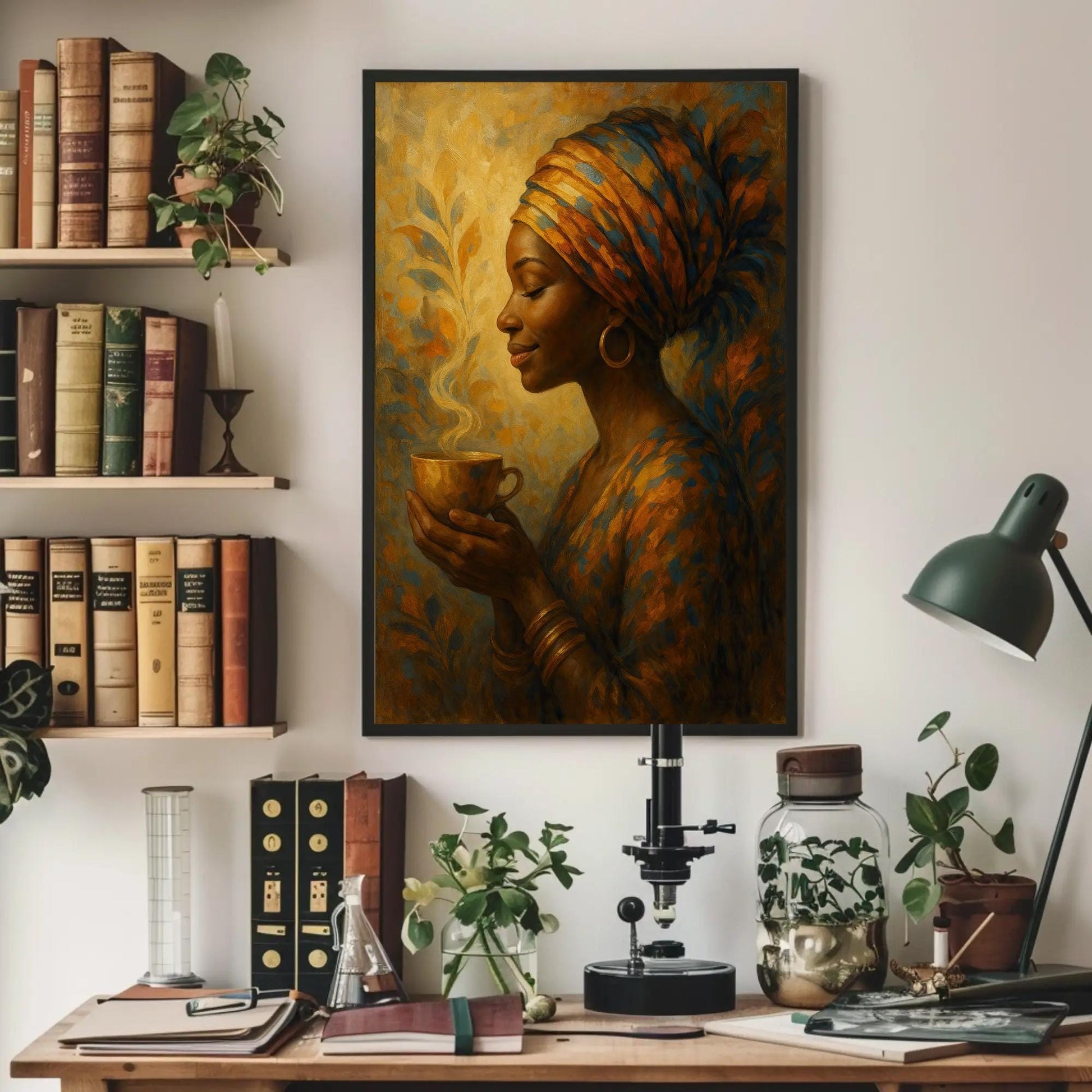 Black Woman Wall Art