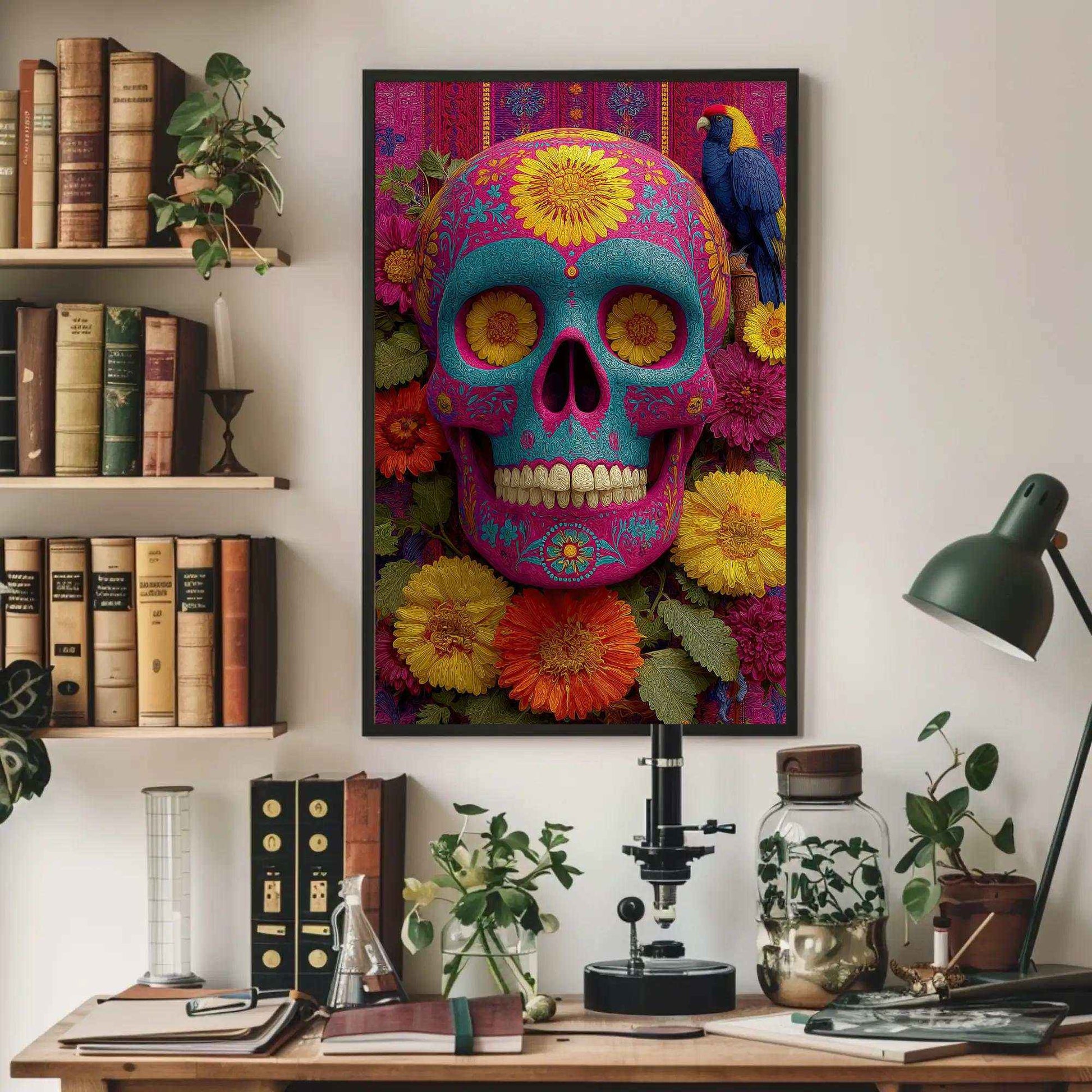 Sugar Skull Wall Art