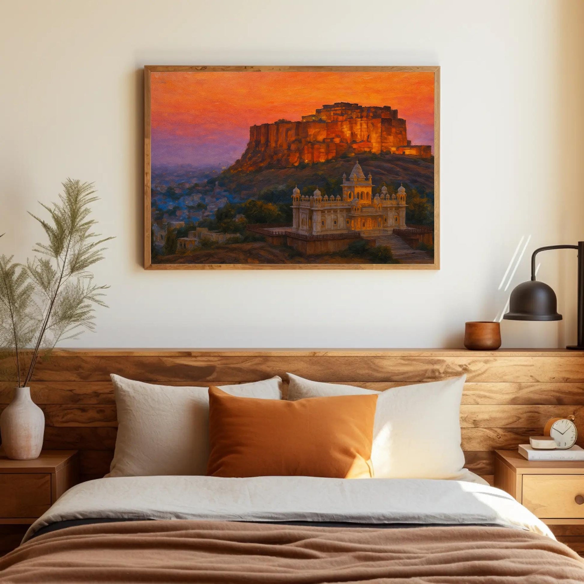 Glorious Sunset Over Mehrangarh Fort