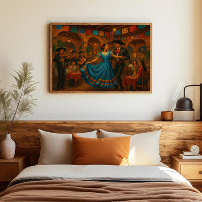 Mexican Dance Canvas Print