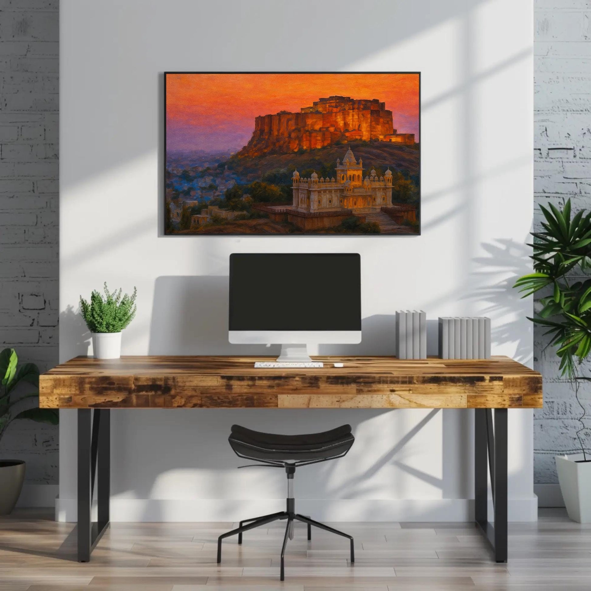 Glorious Sunset Over Mehrangarh Fort