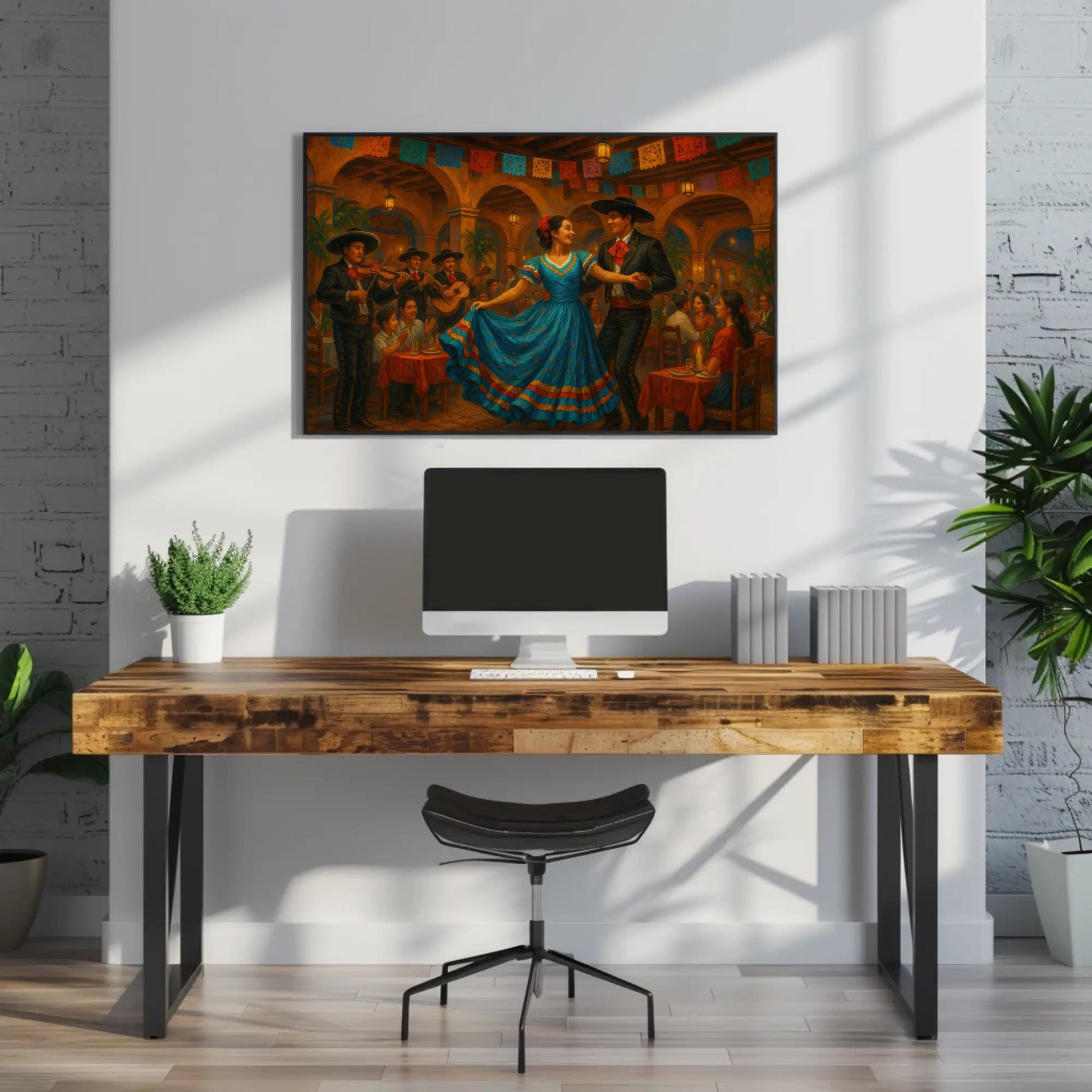 Mexican Dance Canvas Print