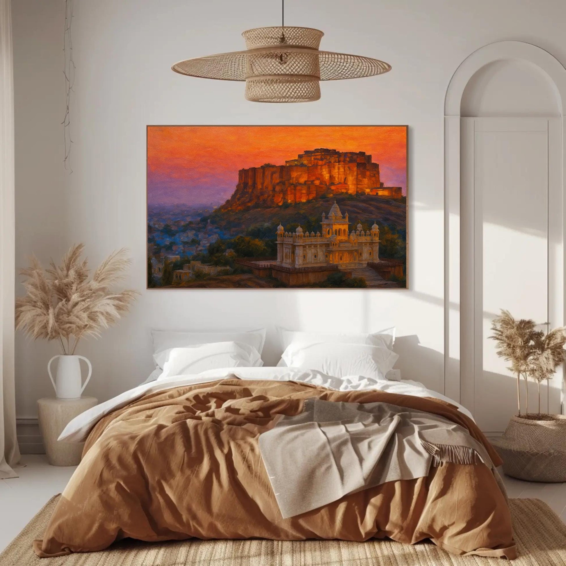 Glorious Sunset Over Mehrangarh Fort