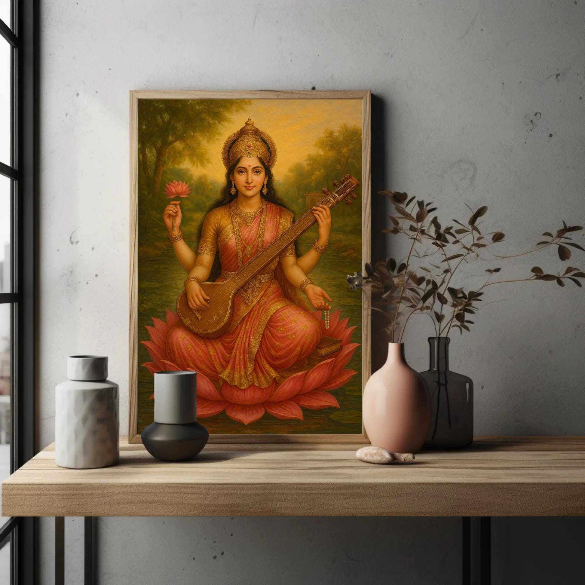 Goddess Saraswati
