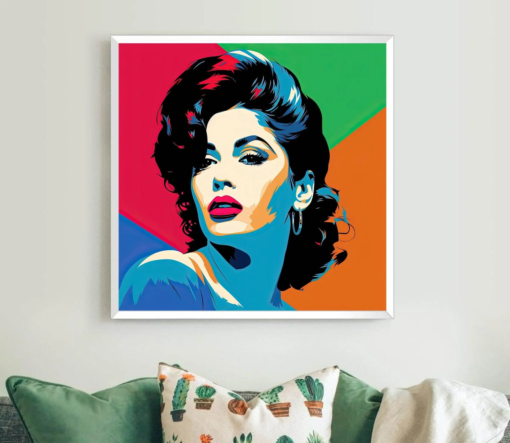 Selena Quintanilla Pop Art Canvas, Selena Quintanilla Framed Print, Selena Quintanilla Wall Art, Selena Poster, Ready to Hang, Home Decor Wall Art – Canvas Print