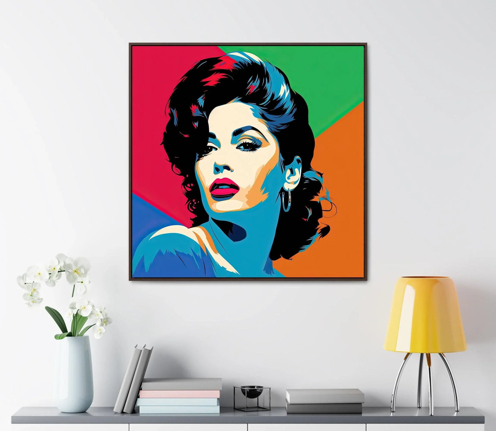 Selena Quintanilla Pop Art Canvas, Selena Quintanilla Framed Print, Selena Quintanilla Wall Art, Selena Poster, Ready to Hang, Home Decor Wall Art – Canvas Print